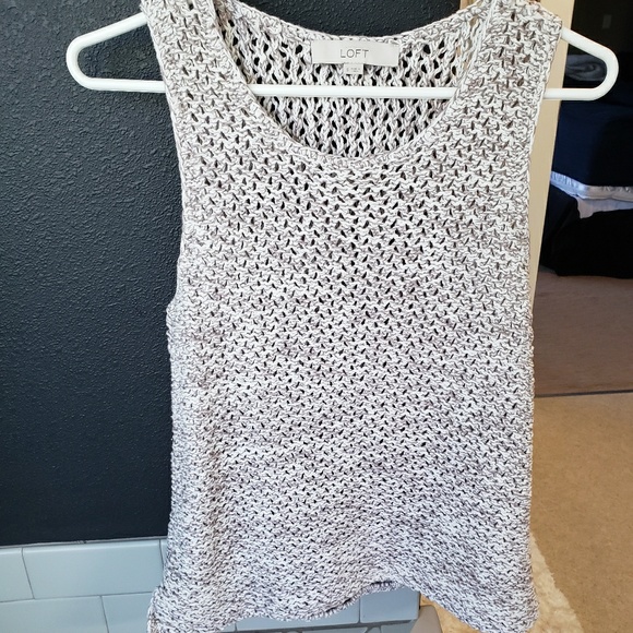 NWOT crochet tank from LOFT - Picture 1 of 3